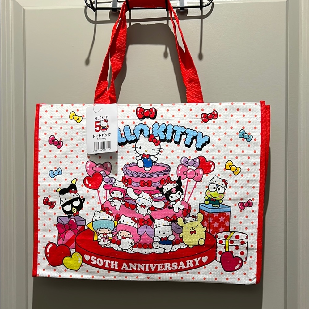 Hello Kitty Red and White Anniversary Tote